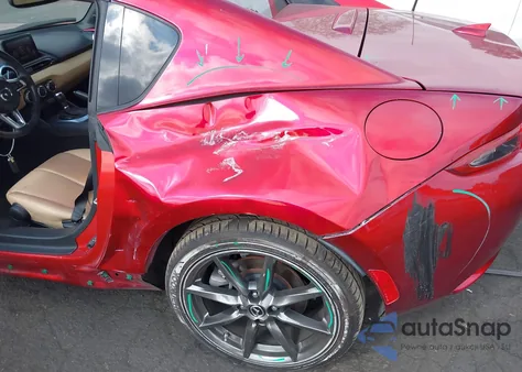 2019 Mazda Mx-5 Miata Grand Touring z USA, uszkodzony, nr VIN JM1NDAM76K0303889